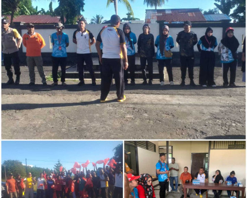 Cooling System Polsek Taniwel, Gelar Bersih Lingkungan