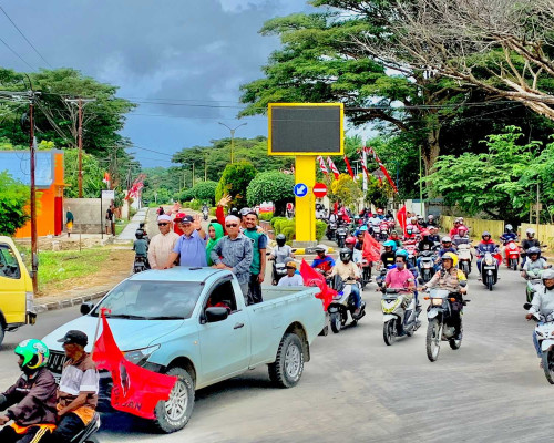 Pilkada SBT: Dihadapan Para Pendukung,Kastela: Kita Butuh Perubahan di Negeri Ini