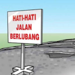 Pemkot Bakal Tutupi Jalan Berlubang di Ambon