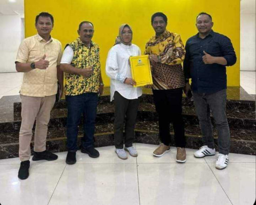 Golkar Resmi Usung Pasangan Safitri-Beno di Pilkada Bursel