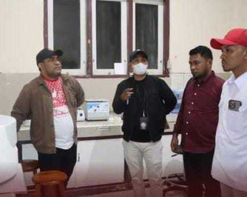 KPU Malteng Lakukan Visitasi di RSUD Masohi dan dr. Haulussy