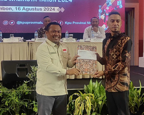 KPU Maluku Tetapkan DPS Pilkada  2024