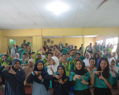 MAFINDO Maluku Sukses Gelar Sekolah Kebangsaan di Madrasah Aliyah Morella 