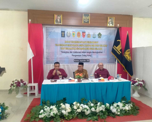 Awasi Orang Asing, Imigrasi Klas I TPI Ambon Gelar Rakor di Bursel 