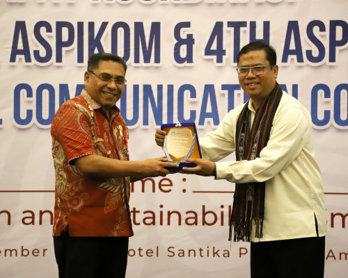 Wali Kota Ambon Apresiasi Penyelenggaran Konferensi Aspikom