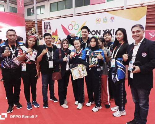 Kick Boxing Maluku Sumbang 2 Medali Perunggu di PON Aceh--Sumut
