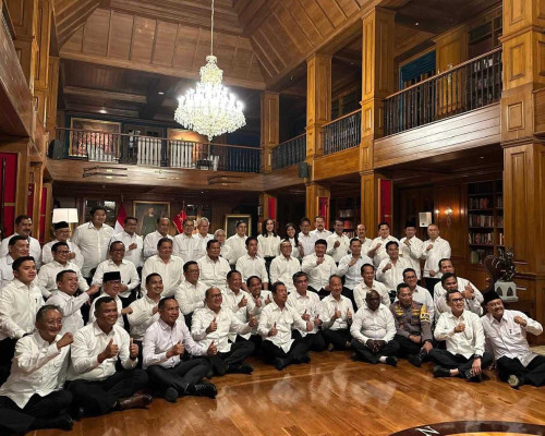 Amran Sulaiman dan Calon Menteri Selesai Mengikuti Pembengkalan di Padepokan Garuda Yaksa