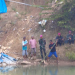 Ancam Keselamatan Warga, Prajurit Marinir Ambon Berhasil Temukan Dua Buaya Liar