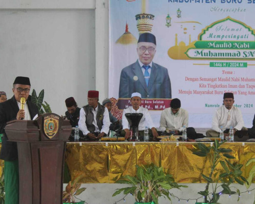 Pemkab Bursel Gelar Maulid Nabi Muhammad SAW