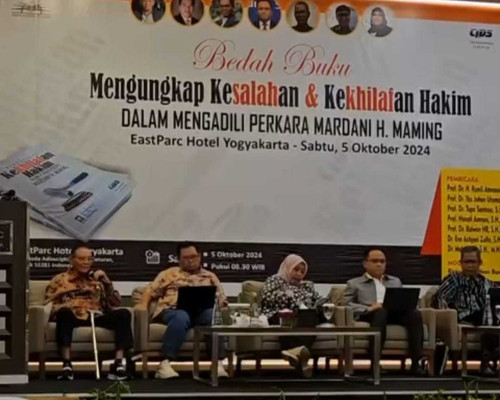 Para Pakar Hukum: Mardani Maming Tak Bersalah, Harus Dibebaskan