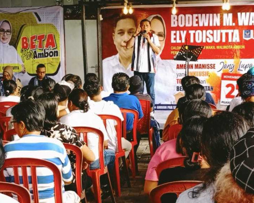 Pasangan Bodewin-Ely Dinilai Tepat Pimpin Kota Ambon
