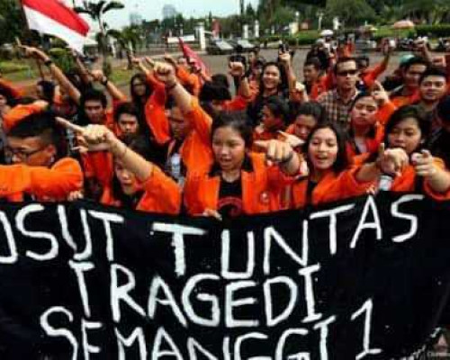 Amnesty Internasional Indonesia Desak Negara Usut Tuntas Pelanggaran HAM Berat Tragedi Semanggi I