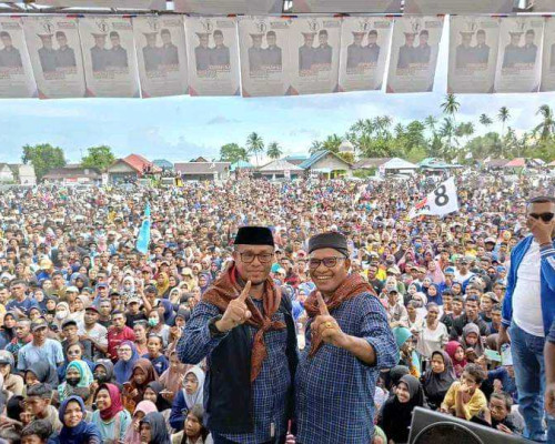Ribuan Masa Hadiri Kampanye Akbar La Hamadi-Gerson