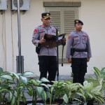 Polres Busel Gelar Apel Pergeseran Pasukan Pengamanan TPS Pilkada 2024