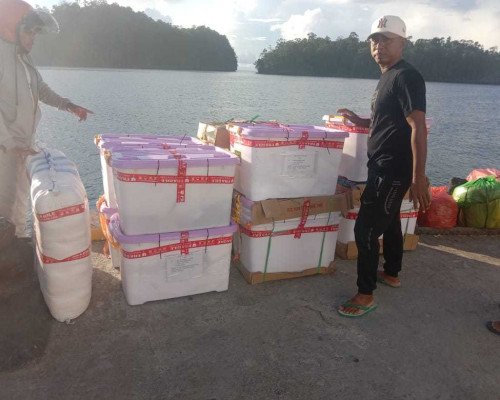 KPU Bursel Kembali Terima Logistik Pilkada 