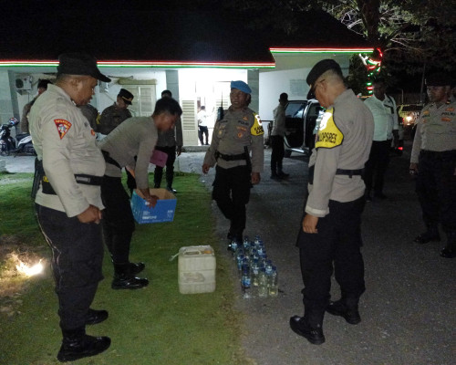 Jelang Pergantian Tahun, Polres Bursel Gelar Patroli Cipta Kondisi