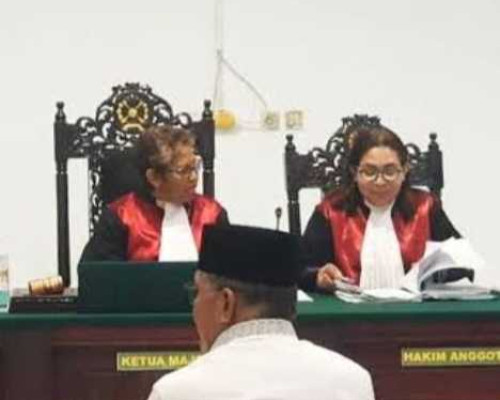 Daud Sangadji Dihukum 2 Tahun Penjara