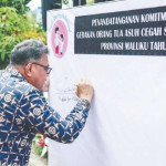 Dominggus Kaya Sambangi Desa Hunuth