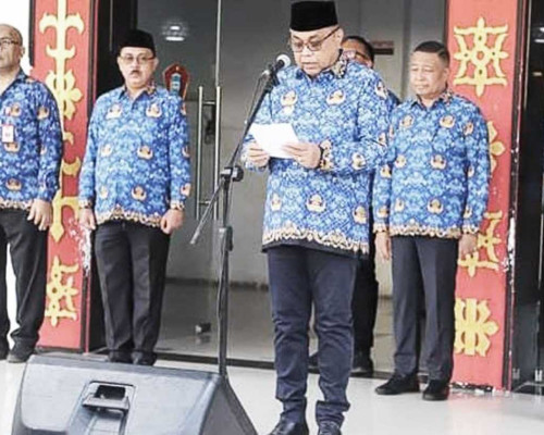 Dominggus Kaya Ingatkan Pegawai Jauhi Perbuatan Korupsi