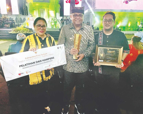 Kota Ambon Kembali Raih Penghargaan ABBWI