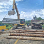 Balai Jalan Maluku Mulai Pasang Bailey Jembatan Wai Merth