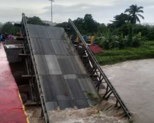 Jembatan Wai Mer di SBT Roboh Lagi