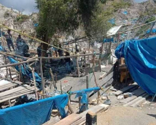 Tujuh Penambang di Gunung Botak Tewas Tertimbun Longsor