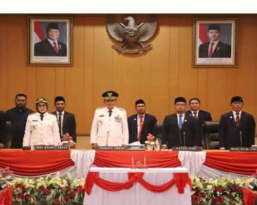 Pidato Perdana di DPRD, Bodewin Minta Semua Harus Solid Bangun Kota Ambon