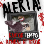 Setelah Kepala Babi, Kini Tempo Kembali Diteror Dengan Bangkai Tikus yang Dipenggal
