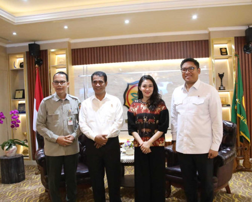 Mentan Amran dan Gubernur Malut Bahas Optimalisasi Sektor Pertanian dan Ketahanan Pangan