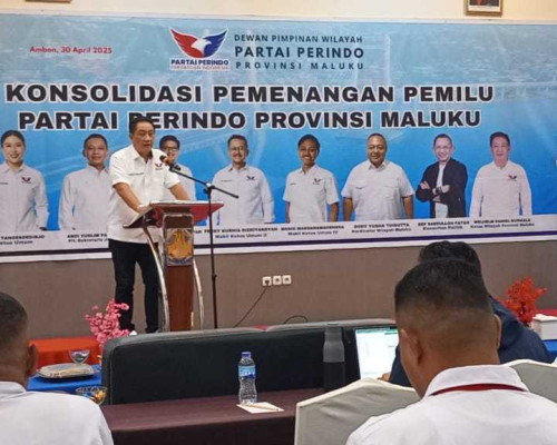Target Menang di 2029, Perindo Maluku Gelar Konsolidasi 