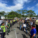 Perkuat Kesiapan Personel, Bandara Pattimura Ambon Gelar Simulasi PKD
