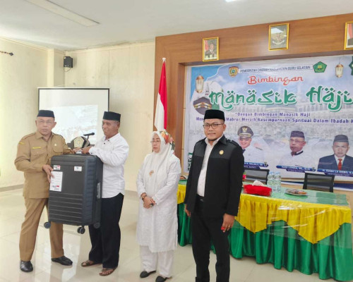 48 JCH Bursel Ikut Bimbingan Manasik Haji 