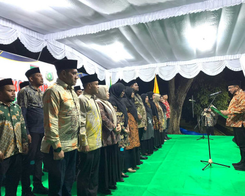 Bupati Fachri Resmi Lantik Pengurus DPD Lasqi SBT