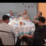 Kalesang Fc Ngopi Bareng Kapolresta dan Dandim