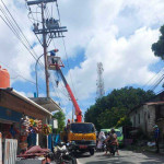 Pemkot Ambon Perbaiki Lampu Jalan di Kece