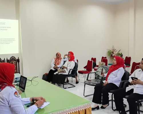 Gandeng KUA Sirimau, YKI Gelar Sosialisasi Bahaya Kanker kepada ASN