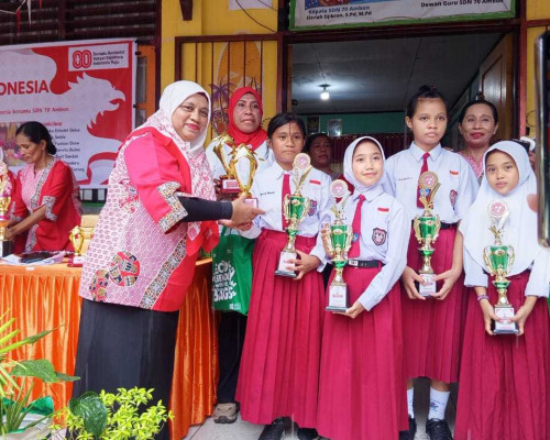 Pelajar SDN 70 Ambon Raih 4 Medali di Kejuaraan Silat Gubernur Cup