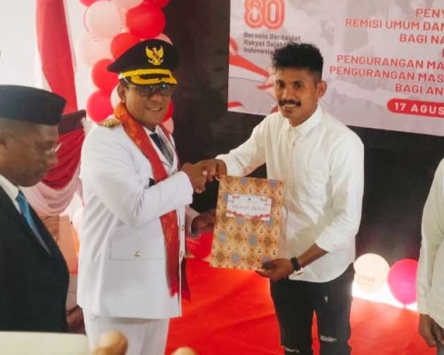 83 Warga Binaan Masohi Terima Remisi, 1 Bebas