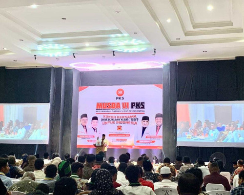 Singgung Hilirisasi Sagu di Musda,Rumadan: Semoga Dunia Kenal Dengan Sagu SBT 