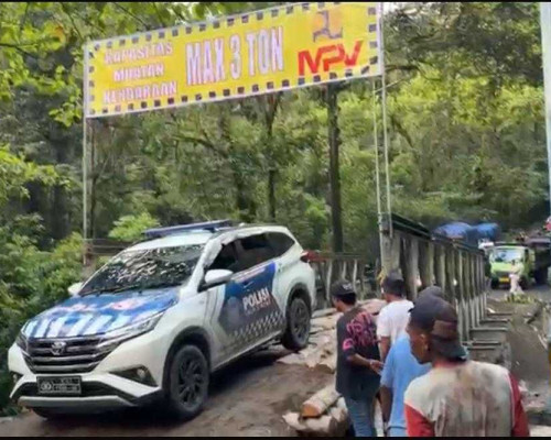 Usai Pemasangan Bailey Akses Jalan Lintas Seram Kembali Normal