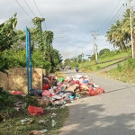 Seharian Sampah Menumpuk di Masohi, DLH Alami Kendala BBM Armada