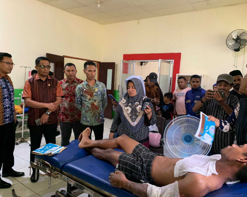 Ada Empat Aktivis Mengalami Luka Bakar Saat Demo,Kini Jalani Perawatan di RSUD Bula