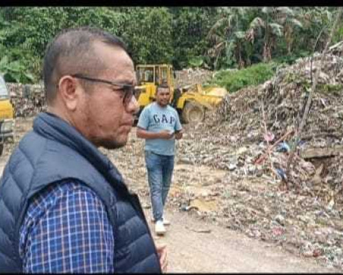 Pantau Langsung Kondisi TPA, La Hamidi Ingatkan Warga Jangan Buang Sampah Sembarangan