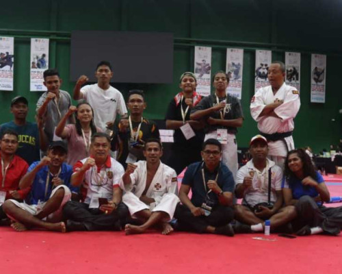 Shorinji Kempo Maluku  Kembali Sumbang 1 Medali  Emas di PON Beladiri