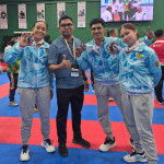 Karateka Maluku Panen Prestasi di PON Beladiri Kudus, Talaohu Beri Apresiasi