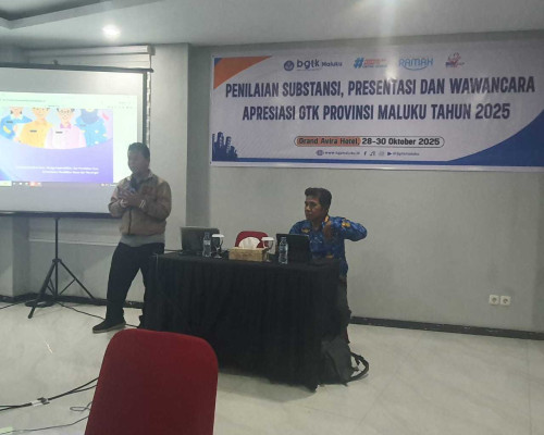 BGTK Maluku Gelar Seleksi Apresiasi Guru 2025