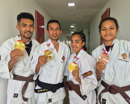 Koleksi 4 Medali, Kempo Maluku Kunci Posisi Tiga Besar PON Beladiri