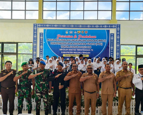 Aktivitas Sekolah Rakyat 73 Terintegrasi Resmi Dimulai di Malteng