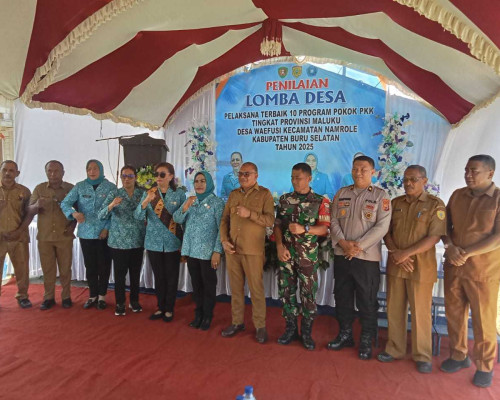 Kunjungi Bursel, Deby Lewerissa Buka Kegiatan Penilaian Lomba Desa